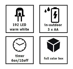 Гірлянда Luca Lighting Змійка 14.7 м теплий білий (8718861330960) - мініатюра 5