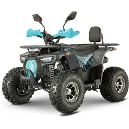 Квадроцикл FORTE ATV150P Чорно-блакитний