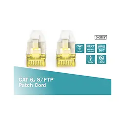 Патч-корд Digitus 15м, CAT 6a S-FTP, AWG 26/7, Cu, LSZH, grey (DK-1644-A-150) - мініатюра 5