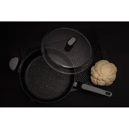 Сковорідка Nois Salto Silver з кришкою 28 см (830898) - мініатюра 7