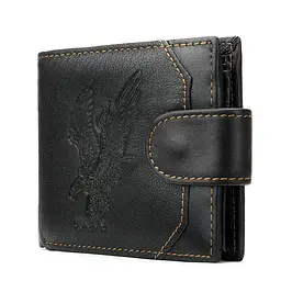 Чоловічий шкіряний гаманець Vintage 9,5х11х2 см acs0018157 - мініатюра 5