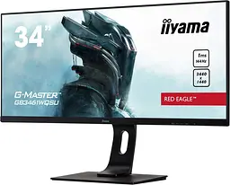 Б/В ігровий монітор 34" Iiyama GB3461WQSU-B1 UltraWide 144Hz - мініатюра 3