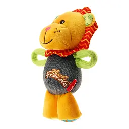 Іграшка для Собак Gigwi Plush Friendz Левеня з пищалкою 16х8х8 см - мініатюра 2