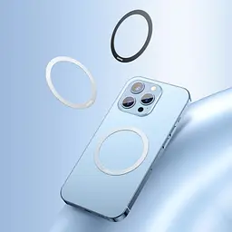 Пластина MagSafe Baseus Halo Series Magnetic Metal Ring (2pcs/pack) чорний PCCH000001 - мініатюра 7