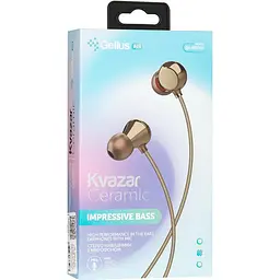 Навушники HF Gelius Air Kvazar CeraXiaomic GA-WE-001 Grey with Xiaomic + button call answering - мініатюра 3