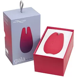 Кліторальний смарт-вібратор Gala by We-Vibe Pink 2 вібропальчика 2 мотора - мініатюра 8