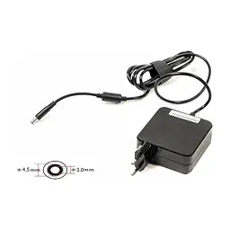 Блок живлення до ноутбуку PowerPlant DELL 220V, 19.5V 65W 3.34A (4.5*3.0) wall mount (WM-DL65G4530)