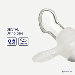 Пустушка силіконова Difrax нічна Dental Night 0-6 міс.(GL799) - мініатюра 3