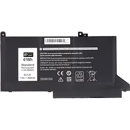 Акумулятор для ноутбуків PowerPlant DELL Latitude 7280 (DJ1J0) 11.4V 3600 mAh