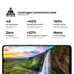 Захисне скло на ZTE Blade A56 4G з олеофобним покриттям, Pro, повне проклеювання, антистатичний і пиловідштовхуючий шар, 9H, самоклеючеся, 2.5D, на весь екран, антистатичний клей, ArmorStandart (ARM87521) - мініатюра 5