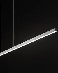 Підвісний світильник, люстра Nowodvorski 11582 Bar LED M 1x32W 4000K 2100Lm IP20 Білий - мініатюра 4