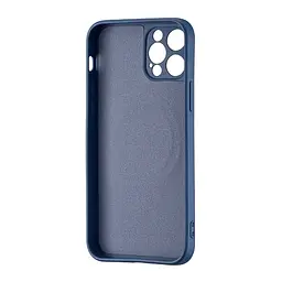 Чохол TPU with MagSafe Protected Camera iPhone 12 Pro Dark Blue - мініатюра 2