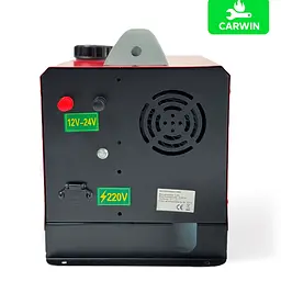 Обігрівач Webasto автономний дизельний CARWIN 10 кВт (12В24В220В) з LCD-дисплеєм та пультом ДК - мініатюра 4