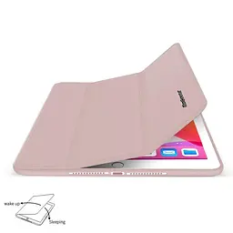 Чохол-книжка BeCover Tri Fold Soft TPU з кріпленням Apple Pencil для Apple iPad 10.2 2019/2020/2021 Pink (706745) - мініатюра 3