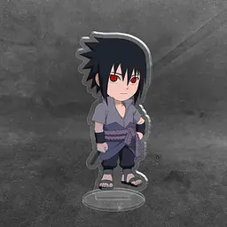 Акрилова колекційна фігурка Аніме: Чібі Chibi Naruto (Наруто) Саске Учіха 1 10 см