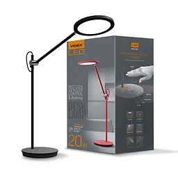 LED лампа настiльна VIDEX VL-TF15B 20W 4100K VIDEX (26432-000)
