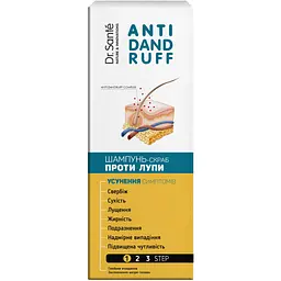 Шампунь-скраб Dr. Sante Anti Dandruff проти лупи 200 мл - мініатюра 2