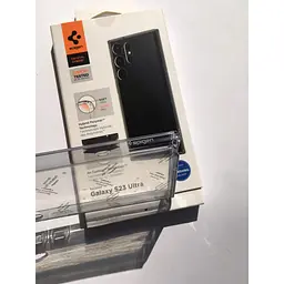 Оригінальний протиударний чохол Spigen Ultra Hybrid Samsung Galaxy S23 Ultra (6.8") Space Crystal ACS05647 - мініатюра 6