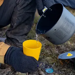 Набір посуду Sea to Summit Frontier UL One Pot Cook Set S, на 1 персону (каструля 1,3 л+миска S+чашка) Різнокольоровий - мініатюра 4