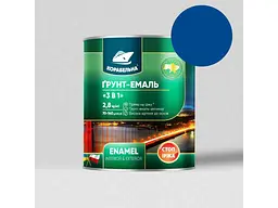 Грунт-емаль КОРАБЕЛЬНА Синій 2.8кг 3 в 1