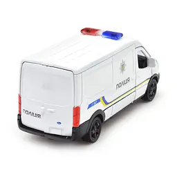 Автомодель TechnoDrive Ford Transit Van 2018 Поліція, 1:32, біла (250343U) - мініатюра 8