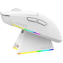 Мишка Ajazz AJ139 V2 MC Wireless/Bluetooth/USB White (AJ139-V2-MC-W)