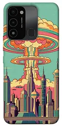 Чохол Demsky Сolorful explosion для Tecno Spark 8C