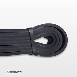Гумова петля EasyFit 6-31 кг Чорна - мініатюра 4