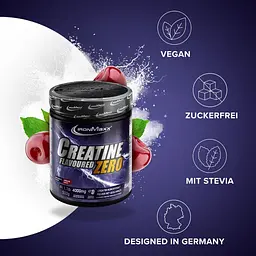 Креатин IronMaxx Creatine Flavoured Zero Вишня 500 г - мініатюра 2