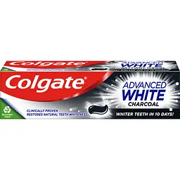 Зубна паста Colgate Advanced White Charcoal Відбілювальна з вугіллям 75 мл (8718951253827) - мініатюра 3