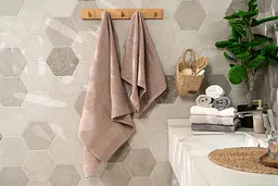 Набір рушників махрових Ardesto Lotus, 50х90см, 70х140см, 2шт, 100% бавовна, бежевий (ART2357NS) - мініатюра 9