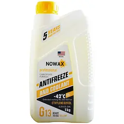 Антифриз Nowax Yellow G13 жовтий 1 кг (NX01012) - мініатюра 2