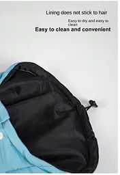 Куртка для собак та котів EcoToys Yellow-Blue XXL жовто-блакитна A: 39 см B: 57 см C: 38 см 7017 - мініатюра 8