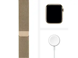 Смарт-годинник Apple Watch Series 6 GPS + Cellular 44mm Gold Stainless Steel Case with Gold Milanese Loop [M07P3] [51002] - мініатюра 5