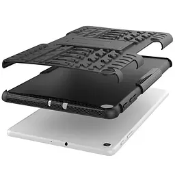 TPU+PC чохол Protector Stand для Samsung Galaxy Tab S6 Lite 10.4 (2020-2024) Black - мініатюра 4