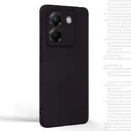 Чехол-накладка для смартфона Xiaomi Poco M7 Pro 5G, противоударный, силиконовый, термополиуретановый (ТПУ), с защитой камеры и корпуса, черный, защита всего корпуса, ArmorStandart (ARM83151) - мініатюра 2