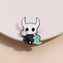 Значок Холлоу Найт Лицар Hollow Knight The Knight P HK TK - мініатюра 2