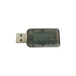 Звукова плата Dynamode USB 6(5.1) 3D RTL dark gray (USB-SOUNDCARD2.0 black) - мініатюра 2