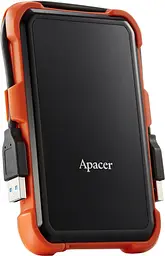 Зовнішній HDD накопичувач Apacer 2Tb AC630 Black-Orange (AP2TBAC630T-1) - мініатюра 2