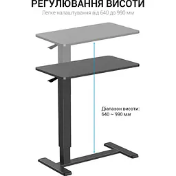 Геймерський стіл OfficePro ODM366B Black (ODM366BK) - мініатюра 3