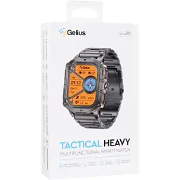 Смарт-годинник Gelius Tactical Heavy (GP-SW016) Black Chrome (2099901019097) - мініатюра 11