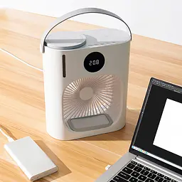 Вентилятор зі зволожувачем Xiaomi Xiaoda CL08 Mini Desktop Cooling Fan (XD-ZMLFS01) - мініатюра 5