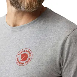 Футболка Fjallraven 1960 Logo T-shirt M Grey Melange - мініатюра 6