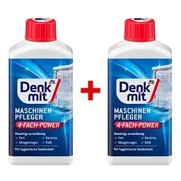 Засіб для чищення посудомийної машини від жиру та відкладень DenkMit, 250 мл, 2 шт