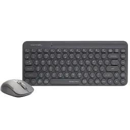Комплект (клавіатура, миша) A4Tech FG3200 Air2 Сірий