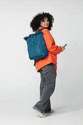American Tourister Жіночий рюкзак для ноутбука 15.6", American Tourister, Urban Groove backpack UG25, поліестер, 20.5л, аквамарін - мініатюра 2
