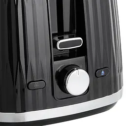 Тостер Eden 800Вт, пластик, підігрів, разморозка, чорний Russell Hobbs kuh0014917 - мініатюра 4