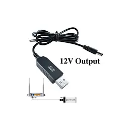 Кабель живлення USB to DC 5.5x2.1mm 12V 1.0m Dynamode (DM-USB-DC-5.5x2.1-12V) - мініатюра 4