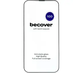 Захисне скло BeCover для Apple iPhone 14 Plus 10D Black (711326) - мініатюра 3