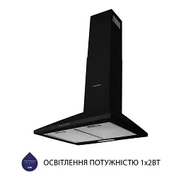 Витяжка купольна Minola HK 5214 BL 700 LED - мініатюра 3